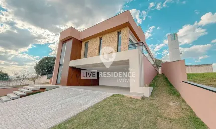 Casa para venda em residencial fazenda santa rosa - fase 1 de 270.00m² com 3 quartos, 3 suites e 4 garagens