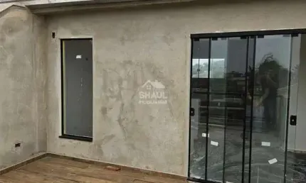 Sobrado para venda em pontal do paraná de 160.00m² com 3 quartos, 1 suite e 2 garagens