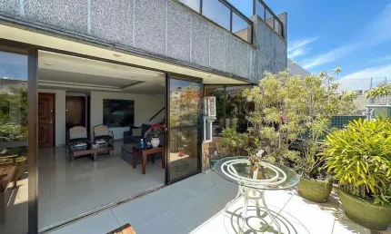 Cobertura para venda em recreio dos bandeirantes de 332.00m² com 3 quartos, 3 suites e 2 garagens