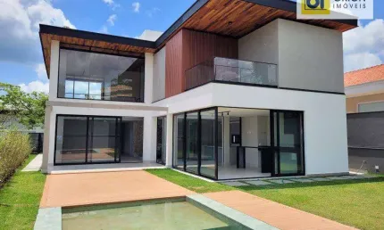 Casa de condomínio para venda em residencial morada dos lagos de 420.00m² com 4 quartos, 4 suites e 3 garagens