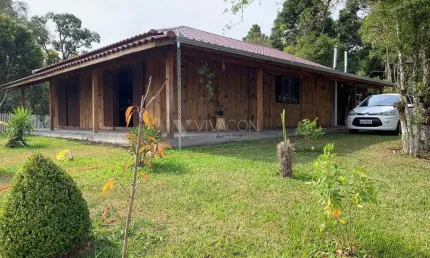 Chácara para venda em agudos do sul de 280.00m² com 3 quartos, 1 suite e 5 garagens