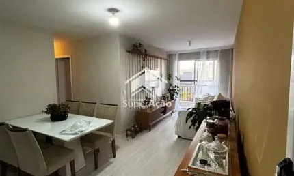 Apartamento para venda em jardim flor da montanha de 83.00m² com 3 quartos, 1 suite e 1 garagem