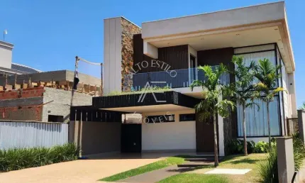Sobrado para venda em loteamento terras de florença de 355.00m² com 3 quartos, 3 suites e 4 garagens