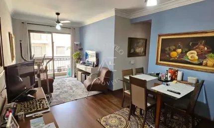 Apartamento para venda em jardim palma travassos de 80.00m² com 3 quartos, 1 suite e 2 garagens