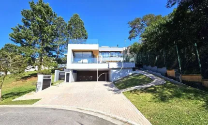 Casa de condomínio para venda em alphaville granja viana de 402.00m² com 4 quartos, 4 suites e 4 garagens