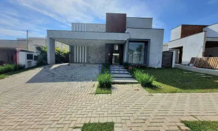 Casa de condomínio para venda e aluguel em alphaville nova esplanada 4 de 303.00m² com 3 quartos, 3 suites e 4 garagens