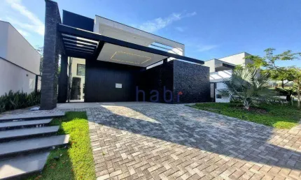 Casa de condomínio para venda em alphaville nova esplanada 4 de 326.00m² com 3 quartos, 3 suites e 4 garagens