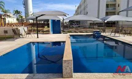 Apartamento para alugar em loteamento clube v de 42.00m² com 2 quartos e 1 garagem