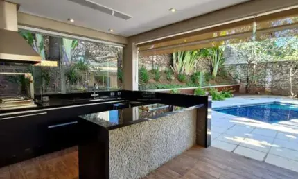 Casa para alugar em loteamento alphaville campinas de 450.00m² com 4 quartos, 2 suites e 4 garagens