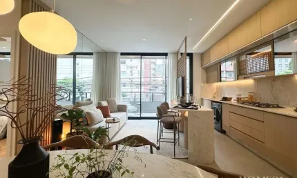 Apartamento para venda em tarumã de 72.58m² com 1 quarto, 1 suite e 1 garagem