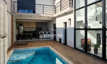 Casa para venda em diário ville de 268.00m² com 3 quartos, 3 suites e 4 garagens