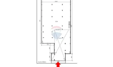Imóvel comercial para alugar em centro de 1329.00m² com 4 garagens