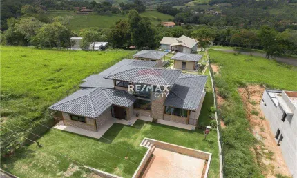 Casa de condomínio para venda em jarinu de 320.00m² com 3 quartos, 3 suites e 4 garagens