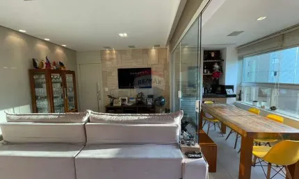 Apartamento para venda em vila da serra de 113.00m² com 3 quartos, 1 suite e 2 garagens