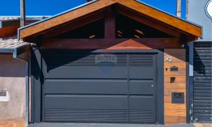 Casa para venda em residencial rocco lenci de 125.00m² com 2 quartos, 1 suite e 2 garagens