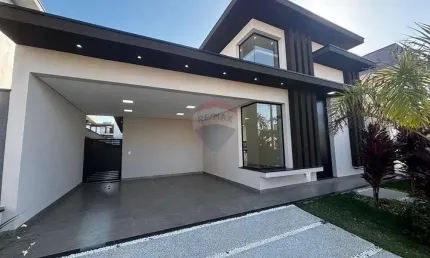 Casa de condomínio para venda em são venâncio de 160.00m² com 3 quartos, 4 suites e 4 garagens