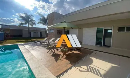 Casa de condomínio para venda em residencial saint charbel de 335.00m² com 5 quartos e 5 suites