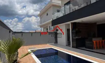 Casa de condomínio para venda em são venâncio de 238.00m² com 3 quartos, 3 suites e 4 garagens