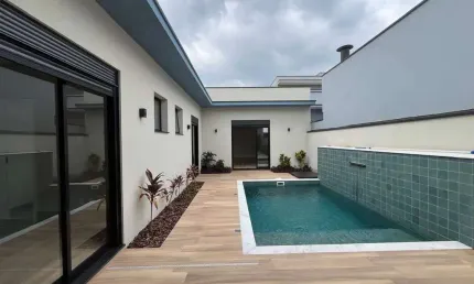 Casa de condomínio para venda em jardim piemonte de 202.00m² com 3 quartos, 3 suites e 4 garagens