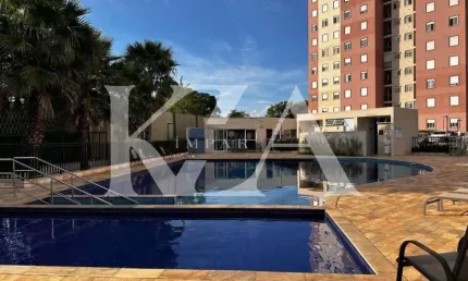 Apartamento para venda em bosque dos jacarandás de 77.00m² com 3 quartos, 1 suite e 2 garagens