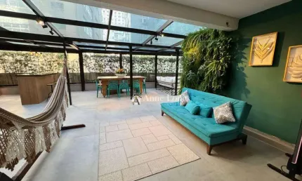 Apartamento para venda em josé menino de 210.00m² com 2 quartos, 1 suite e 2 garagens