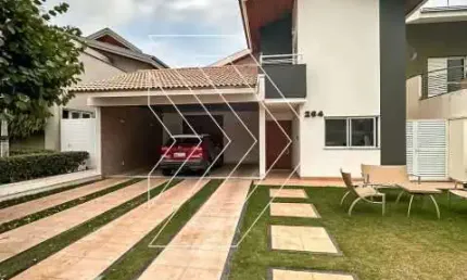 Casa de condomínio para venda em jardim alvorada de 312.00m² com 4 quartos, 4 suites e 2 garagens
