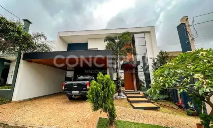 Casa de condomínio para venda em residencial reserva esmeralda de 300.00m² com 4 quartos, 4 suites e 2 garagens