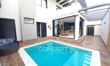 Casa de condomínio para venda em parque das esmeraldas ii de 220.00m² com 3 quartos, 3 suites e 2 garagens