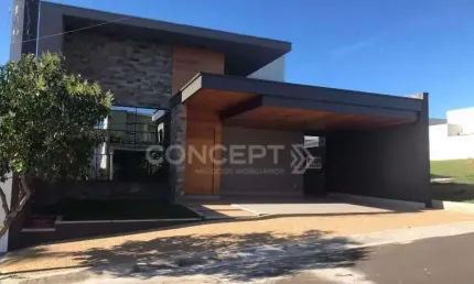 Casa de condomínio para venda em residencial reserva esmeralda de 232.00m² com 3 quartos, 3 suites e 2 garagens