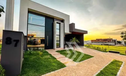 Casa de condomínio para venda em jardim maria izabel de 190.00m² com 3 quartos, 3 suites e 2 garagens
