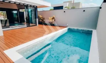 Casa de condomínio para venda em jardim são domingos de 224.00m² com 2 quartos, 2 suites e 2 garagens