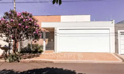 Casa para venda em jardim maria izabel de 200.00m² com 3 quartos, 3 suites e 2 garagens
