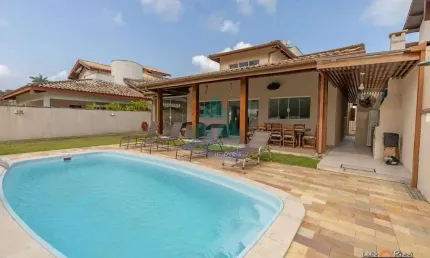 Casa para venda em condomínio lagoinha de 435.00m² com 6 quartos, 6 suites e 3 garagens