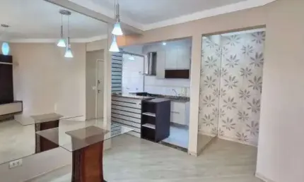 Apartamento para venda em loteamento mogilar de 65.00m² com 2 quartos e 1 garagem