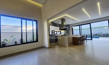 Casa de condomínio para venda em residencial e empresarial alphaville de 257.00m² com 3 quartos, 3 suites e 4 garagens