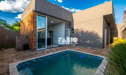 Casa para venda em parque das amoras ii de 150.00m² com 3 quartos, 1 suite e 2 garagens