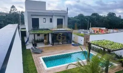 Casa para venda em vargem grande paulista de 241.00m² com 4 quartos, 4 suites e 4 garagens