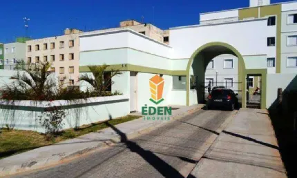 Apartamento para alugar em éden de 47.00m² com 2 quartos e 1 garagem