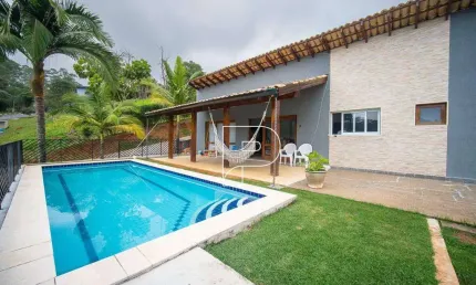Casa de condomínio para venda em parque das artes de 250.00m² com 4 quartos, 2 suites e 4 garagens