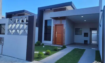 Casa para venda em barra velha de 86.00m² com 3 quartos, 1 suite e 1 garagem