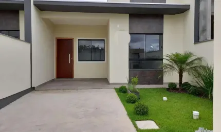 Casa para venda em barra velha de 82.00m² com 3 quartos, 1 suite e 1 garagem