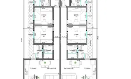 Casa para venda em jardim continental ii de 125.00m² com 3 quartos, 1 suite e 1 garagem