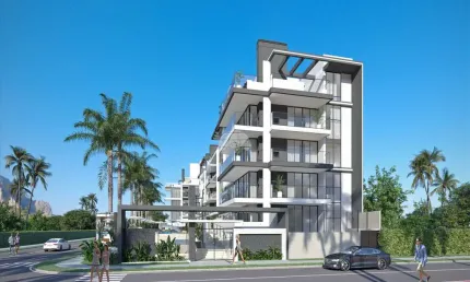 Apartamento para venda em matinhos de 112.00m² com 3 quartos, 1 suite e 2 garagens