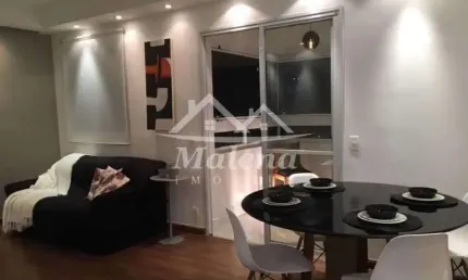 Apartamento para venda em tamboré de 72.00m² com 3 quartos, 1 suite e 1 garagem