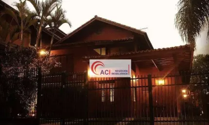 Casa de condomínio para venda em granja viana de 350.00m² com 3 quartos e 1 suite
