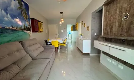 Apartamento para venda em matinhos de 63.00m² com 2 quartos, 1 suite e 1 garagem