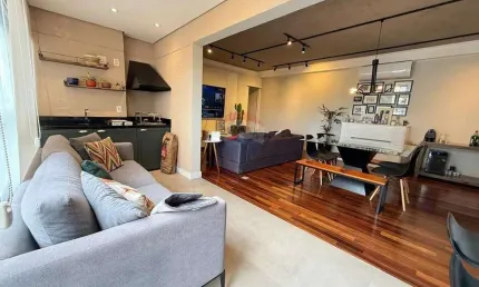 Apartamento para venda em dezoito do forte empresarial/alphaville. de 120.00m² com 3 quartos, 3 suites e 2 garagens