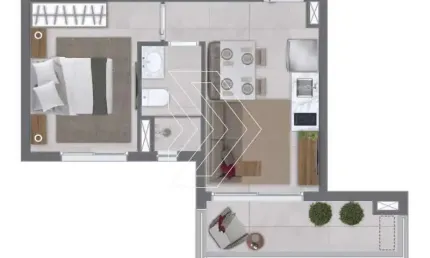 Apartamento para venda em vila mariana de 35.00m² com 1 quarto