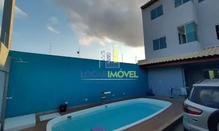 Casa de condomínio para venda em candeias de 105.00m² com 2 quartos, 2 suites e 2 garagens