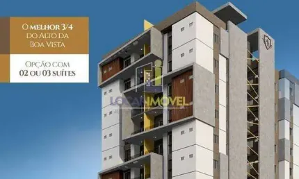 Apartamento para venda em boa vista de 92.50m² com 3 quartos, 3 suites e 2 garagens
